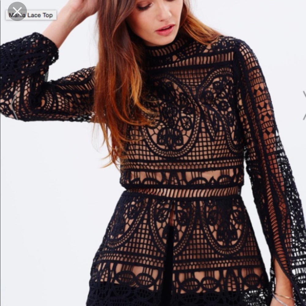Ministry of Style Mania Lace Top